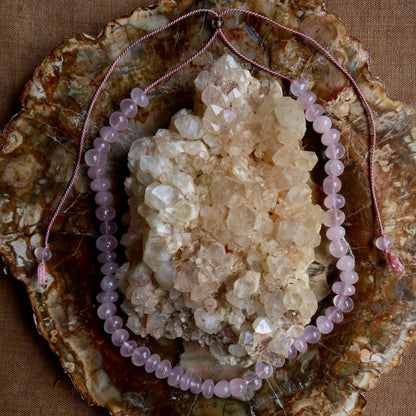 ROSE QUARTZ POLISHED PEBBLES NECKLACE | SPECIAL EDITION Vibe Necklaces