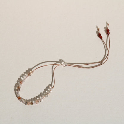 RUTILE QUARTZ CUBES BRACELET Vibe Bracelets