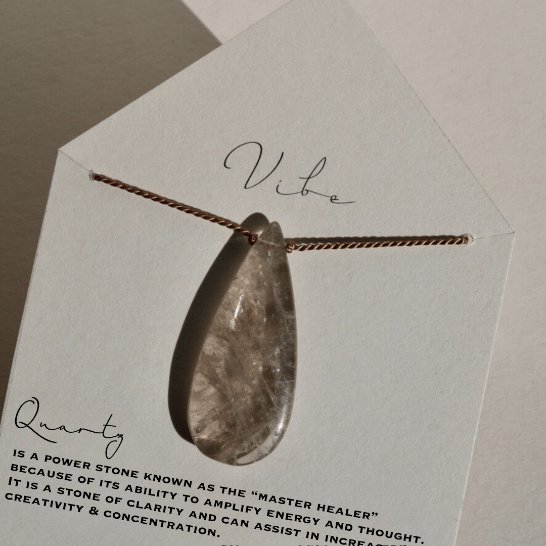 RUTILE QUARTZ NECKLACE Vibe Necklaces No.11