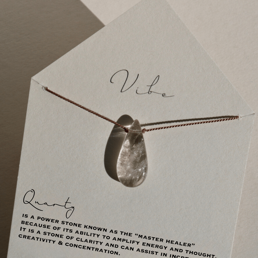 RUTILE QUARTZ NECKLACE Vibe Necklaces No.12