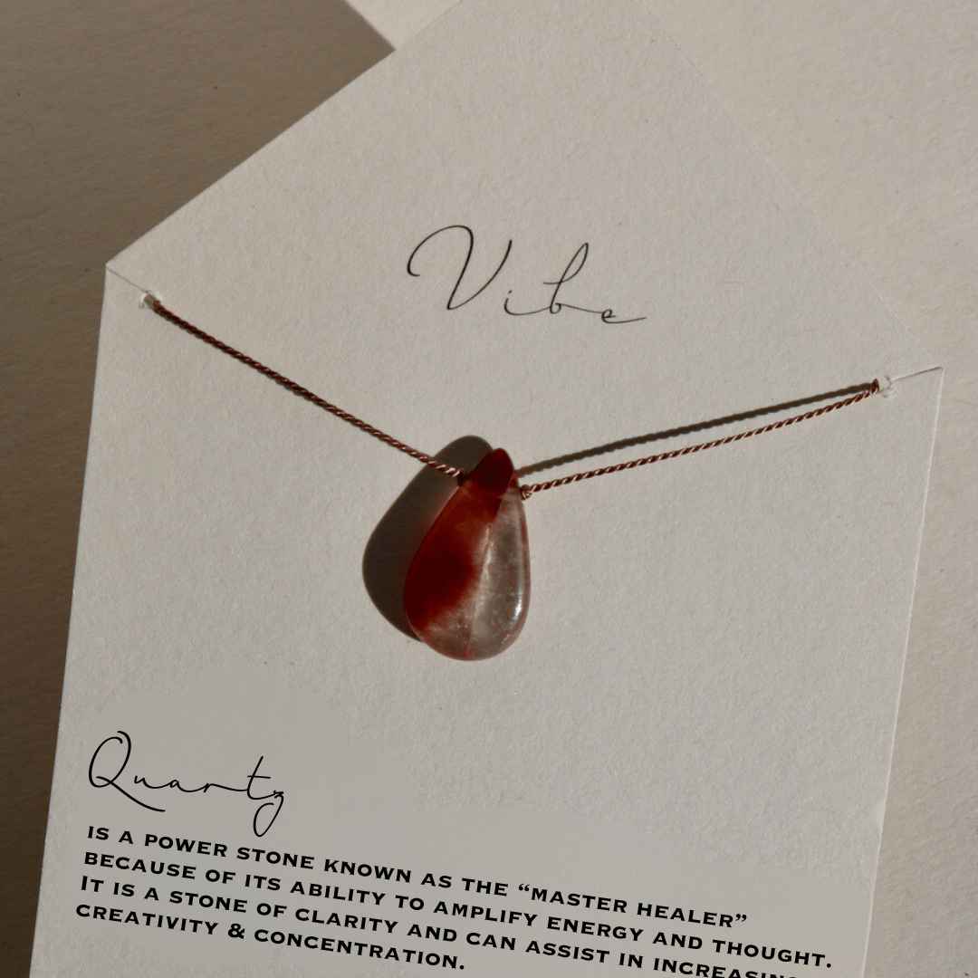 RUTILE QUARTZ NECKLACE Vibe Necklaces No.2