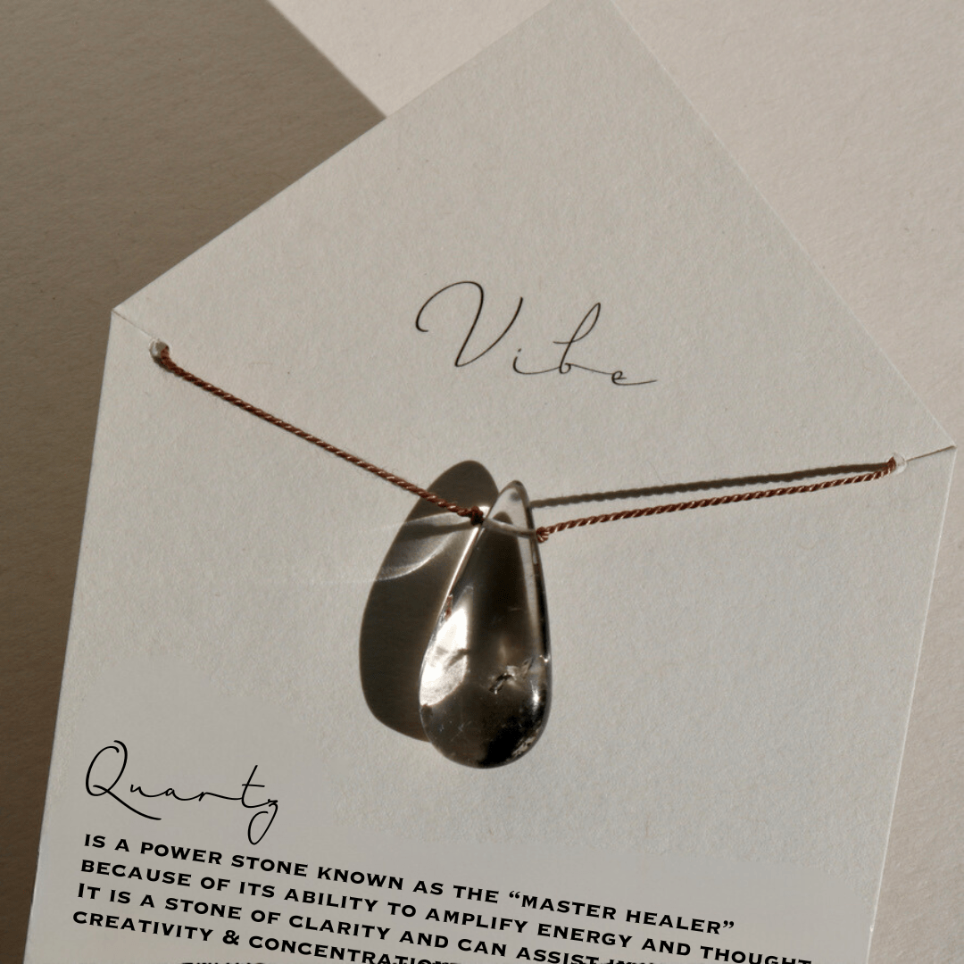 RUTILE QUARTZ NECKLACE Vibe Necklaces No.3