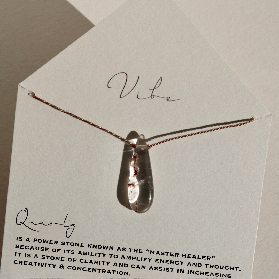 RUTILE QUARTZ NECKLACE Vibe Necklaces No.7