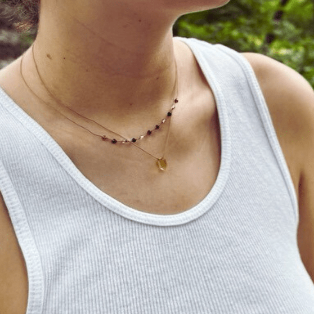 SARDONYX 11 STONE Vibe Necklaces