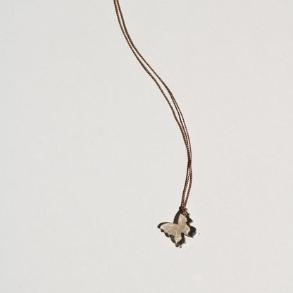 Smoky Quartz, Butterfly Vibe Necklace