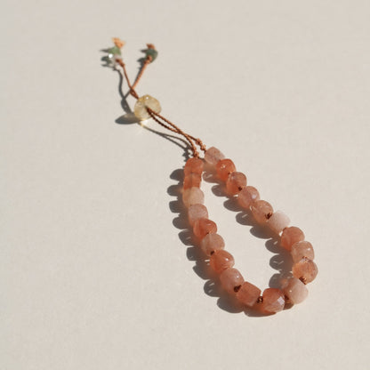 Sunstone, Cubes Bracelet