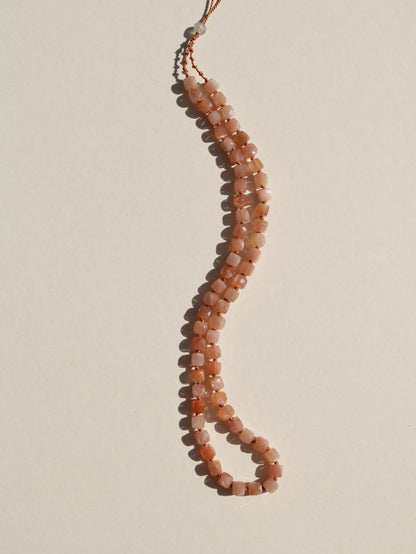 Sunstone, Cubes Necklace