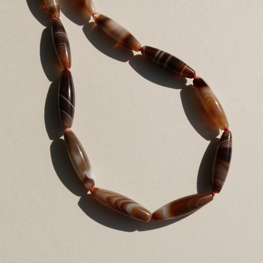 Tibetan Agate, Necklace