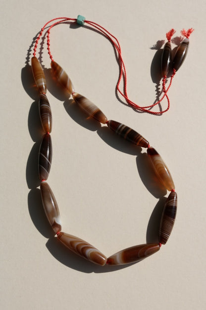 Tibetan Agate, Necklace