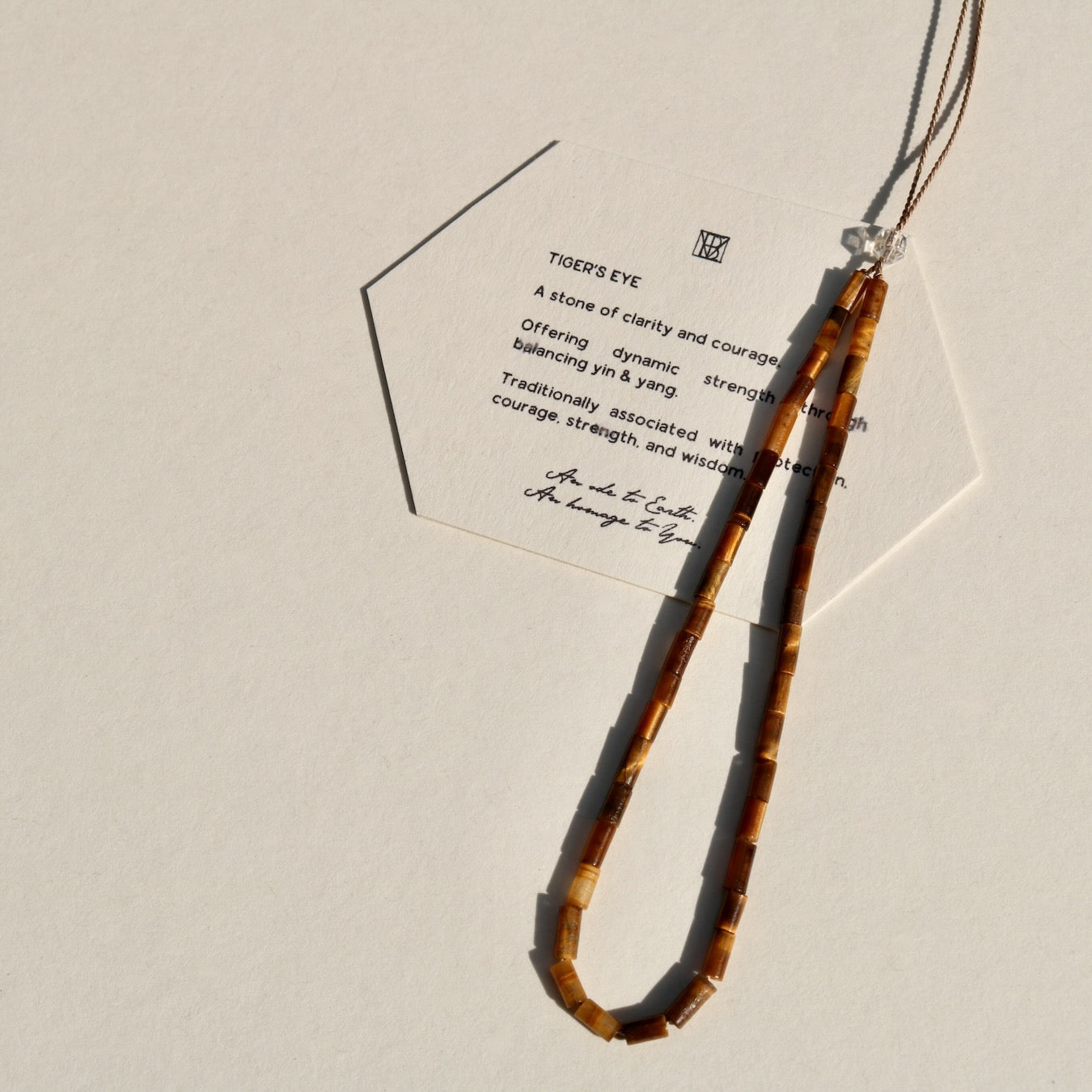 Tiger's Eye, Anklet