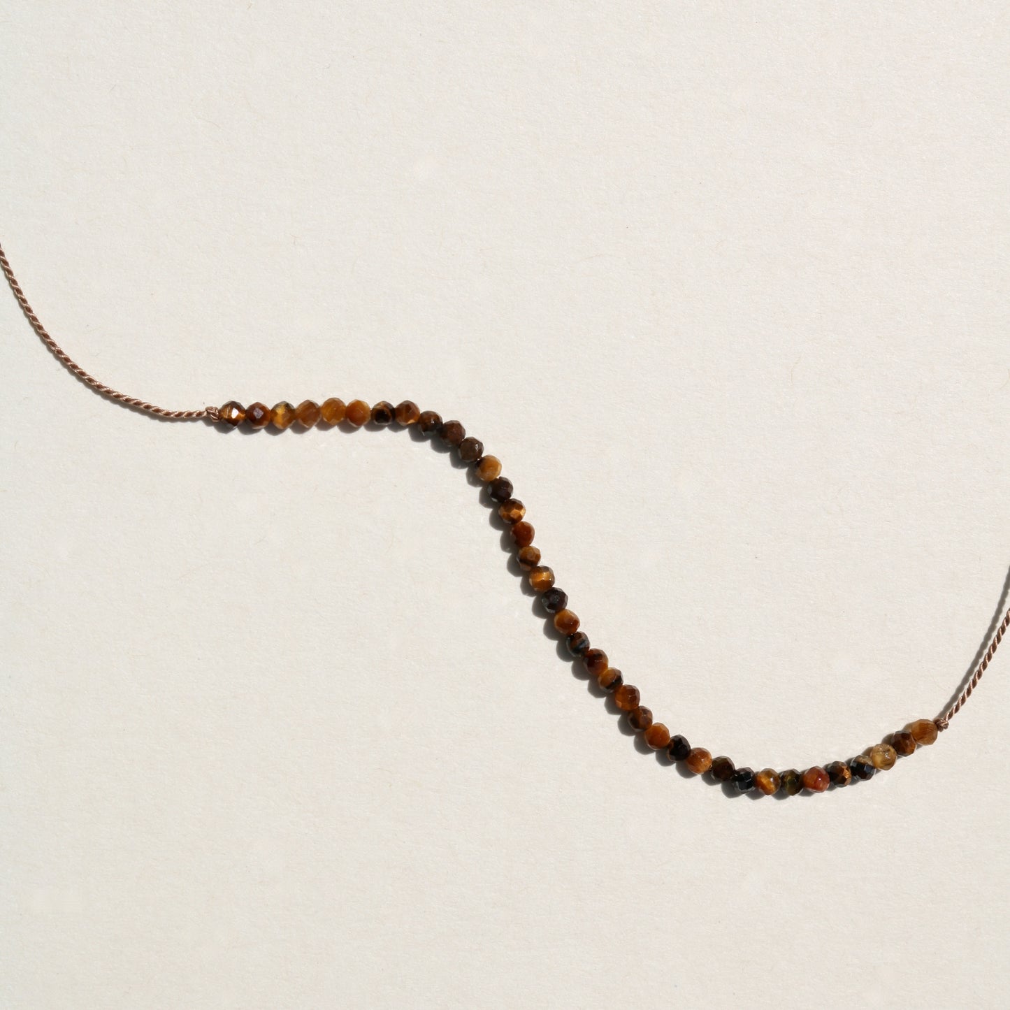 Tiger's Eye, Row Necklace
