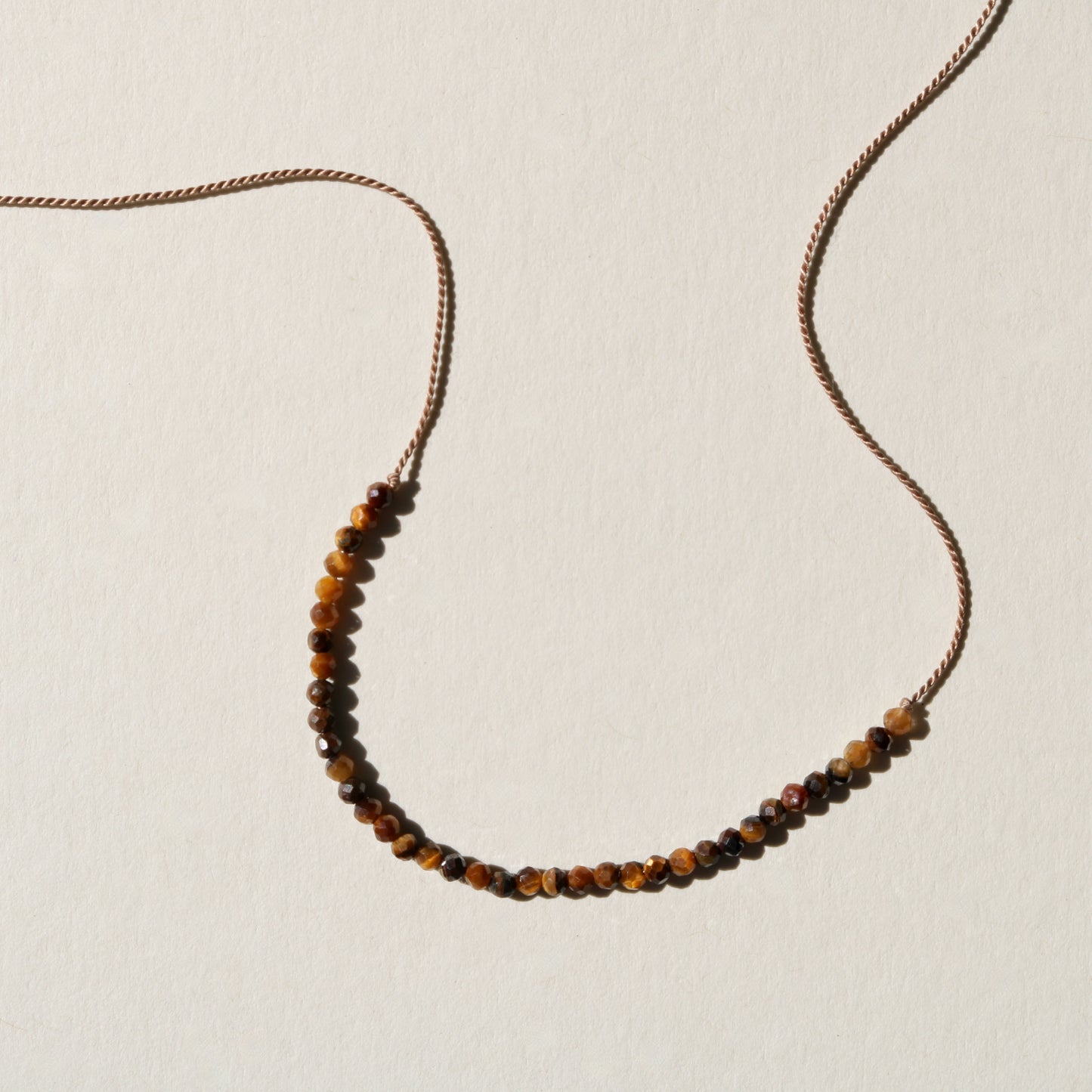 Tiger's Eye, Row Necklace