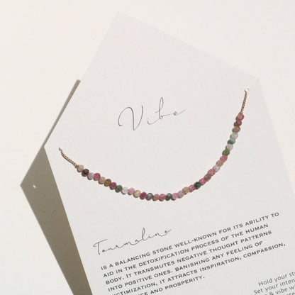 TOURMALINE BEADED Vibe Bracelets