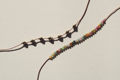 Tourmaline, Row Necklace