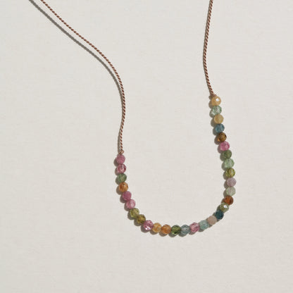 Tourmaline, Row Necklace