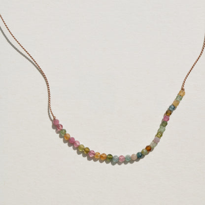 Tourmaline, Row Necklace