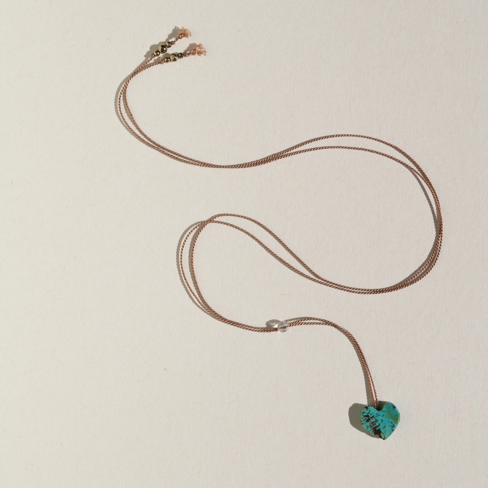 TURQUOISE HEART NO. 1 Vibe Necklaces