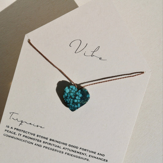 TURQUOISE HEART NO. 2 Vibe Necklaces
