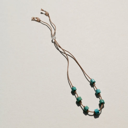 Turquoise, Seven Stones Bracelet