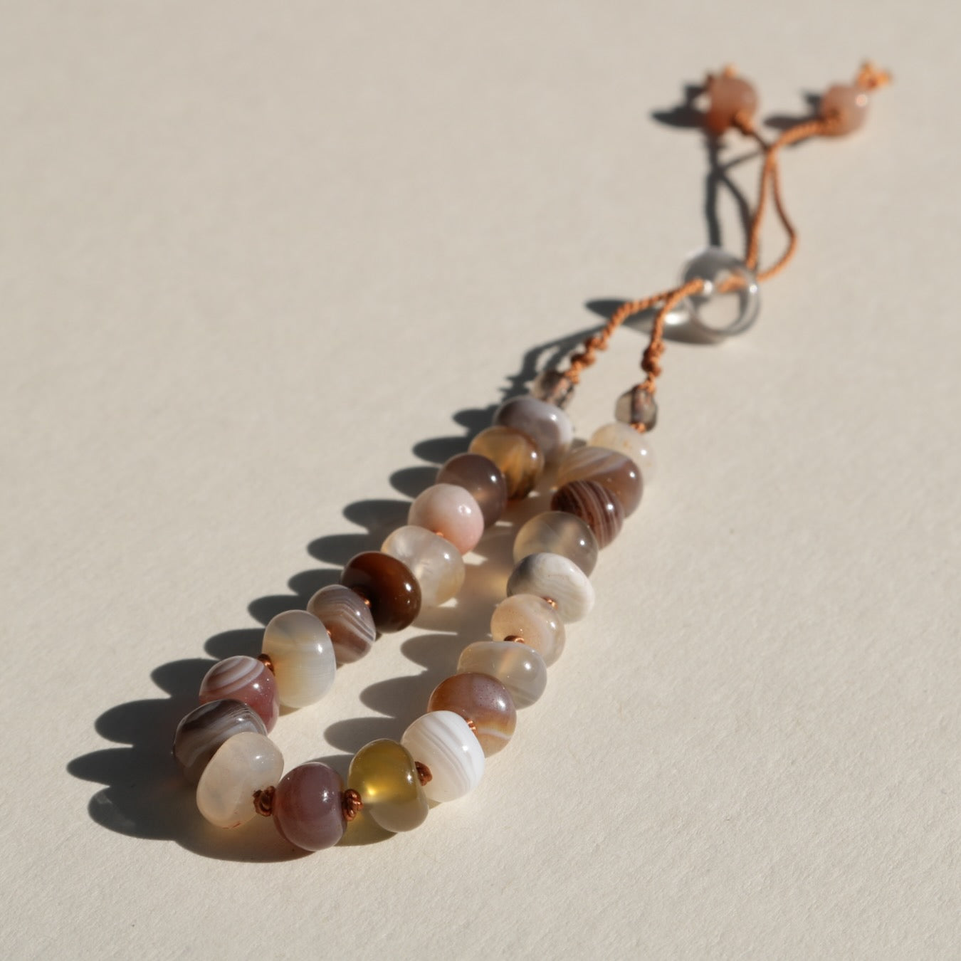 Botswana Agate, Pebbles Bracelet