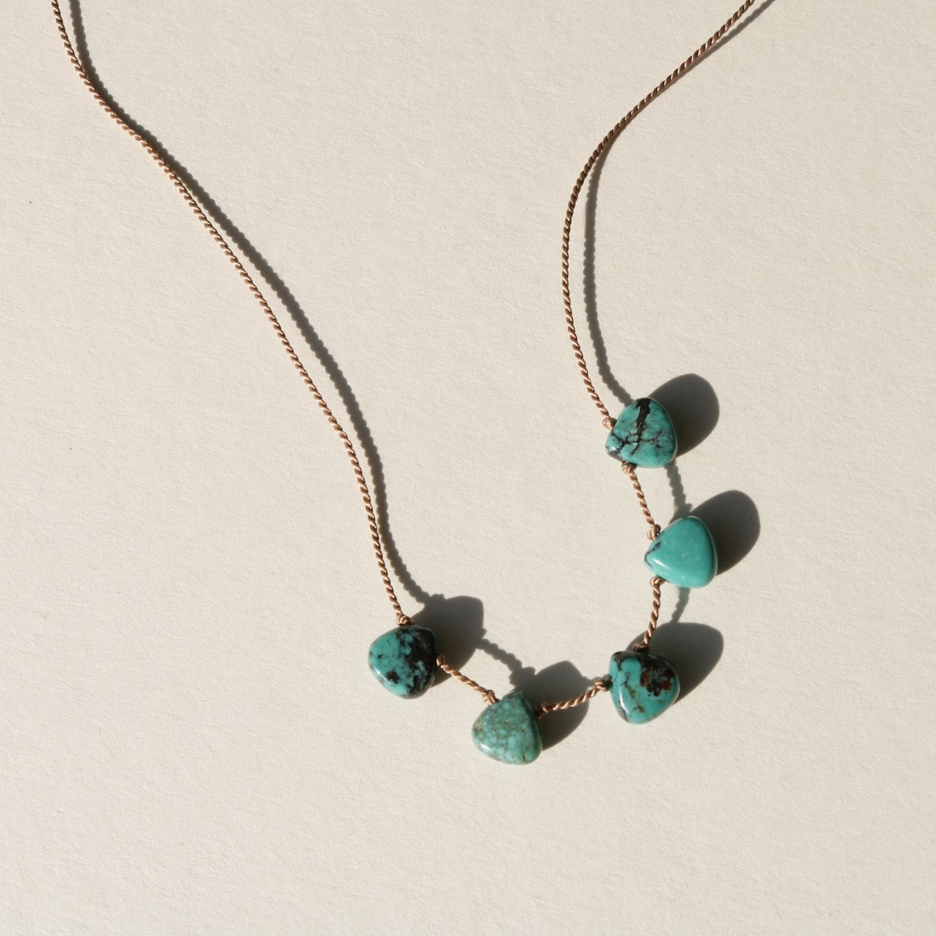 Turquoise, Five Smooth Drops