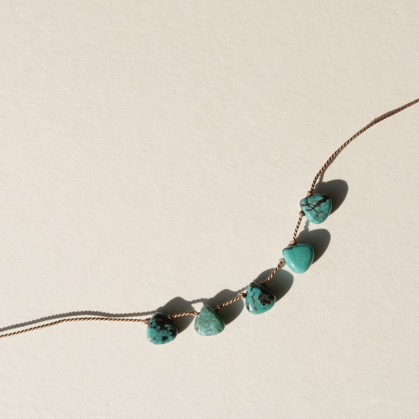 Turquoise, Five Smooth Drops