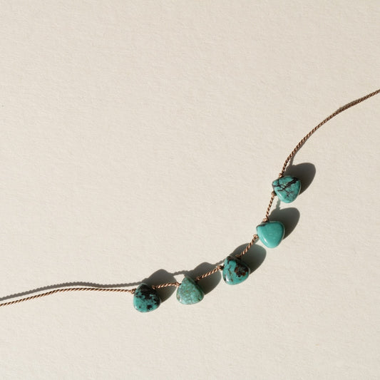 Turquoise, Five Smooth Drops