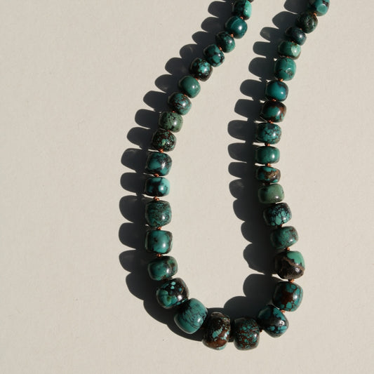 Turquoise, Graduated Barrels
