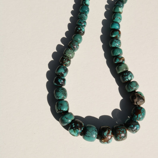 Turquoise, Graduated Barrels