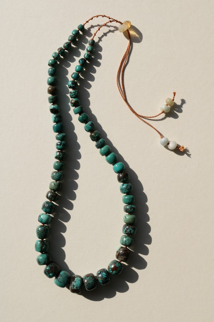 Turquoise, Graduated Barrels