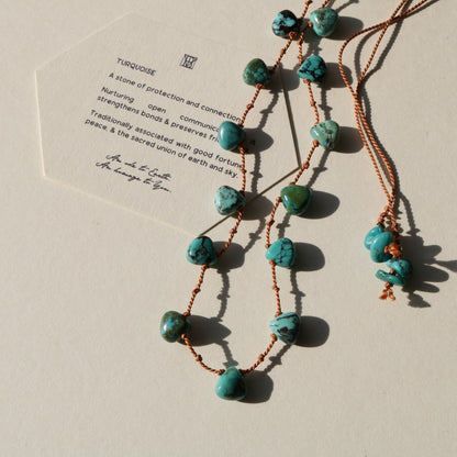 Turquoise, Smooth Drops