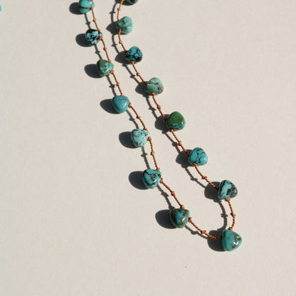 Turquoise, Smooth Drops