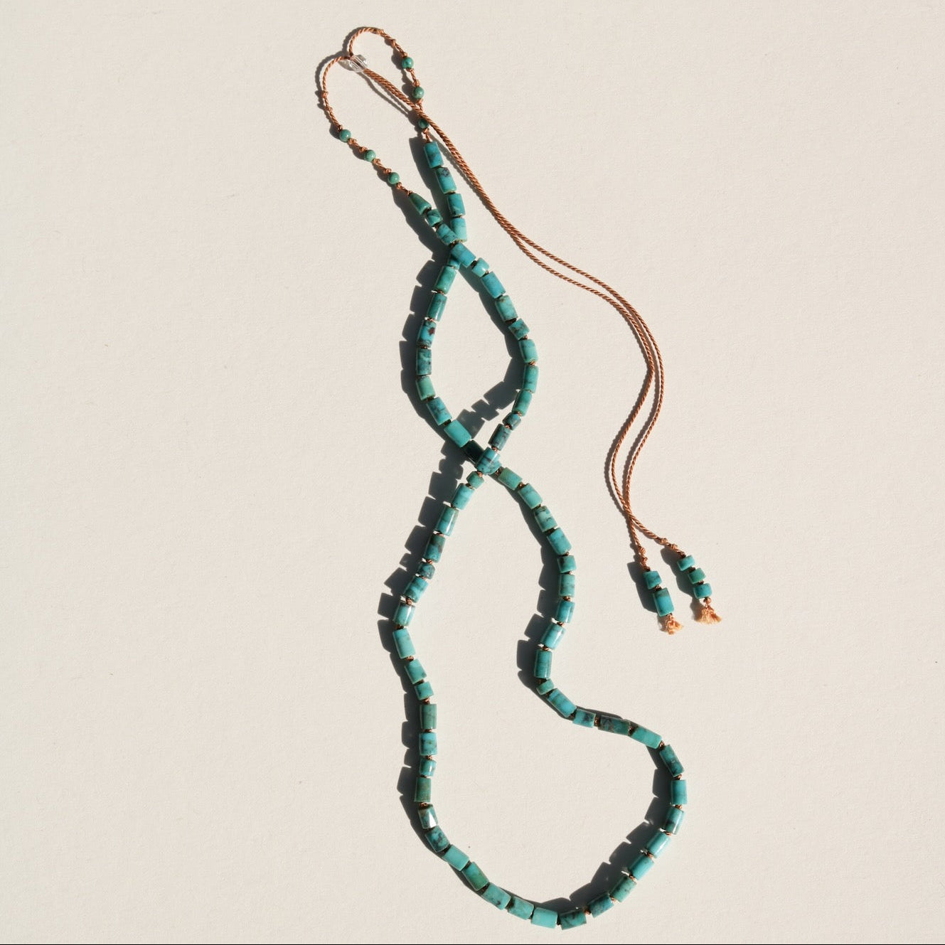 Turquoise, Smooth Tubes