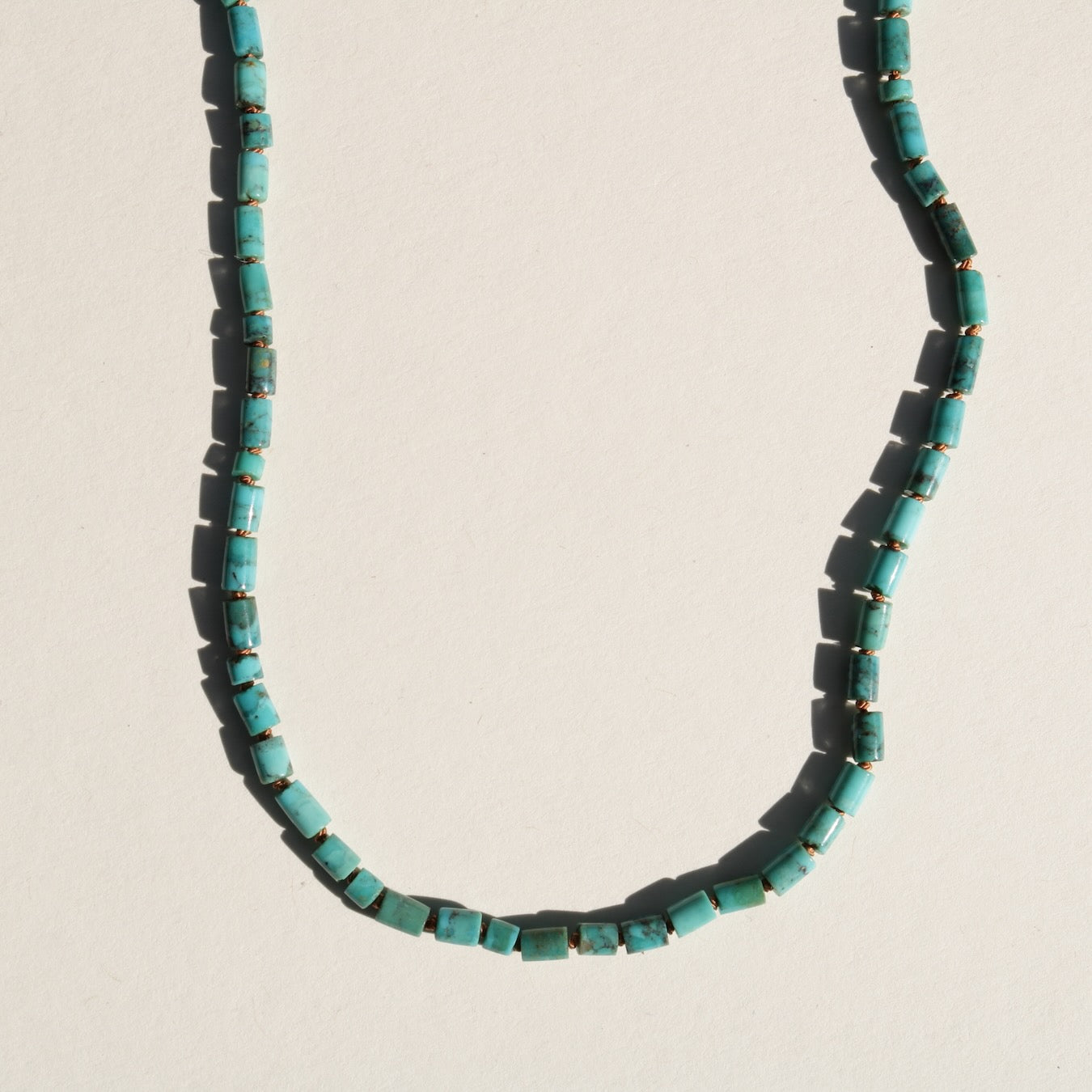 Turquoise, Smooth Tubes