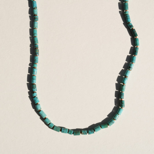Turquoise, Smooth Tubes