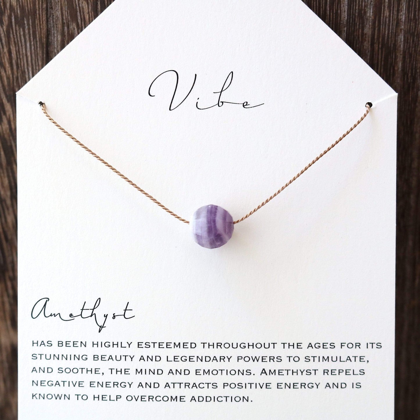 AMETHYST Vibe Necklace