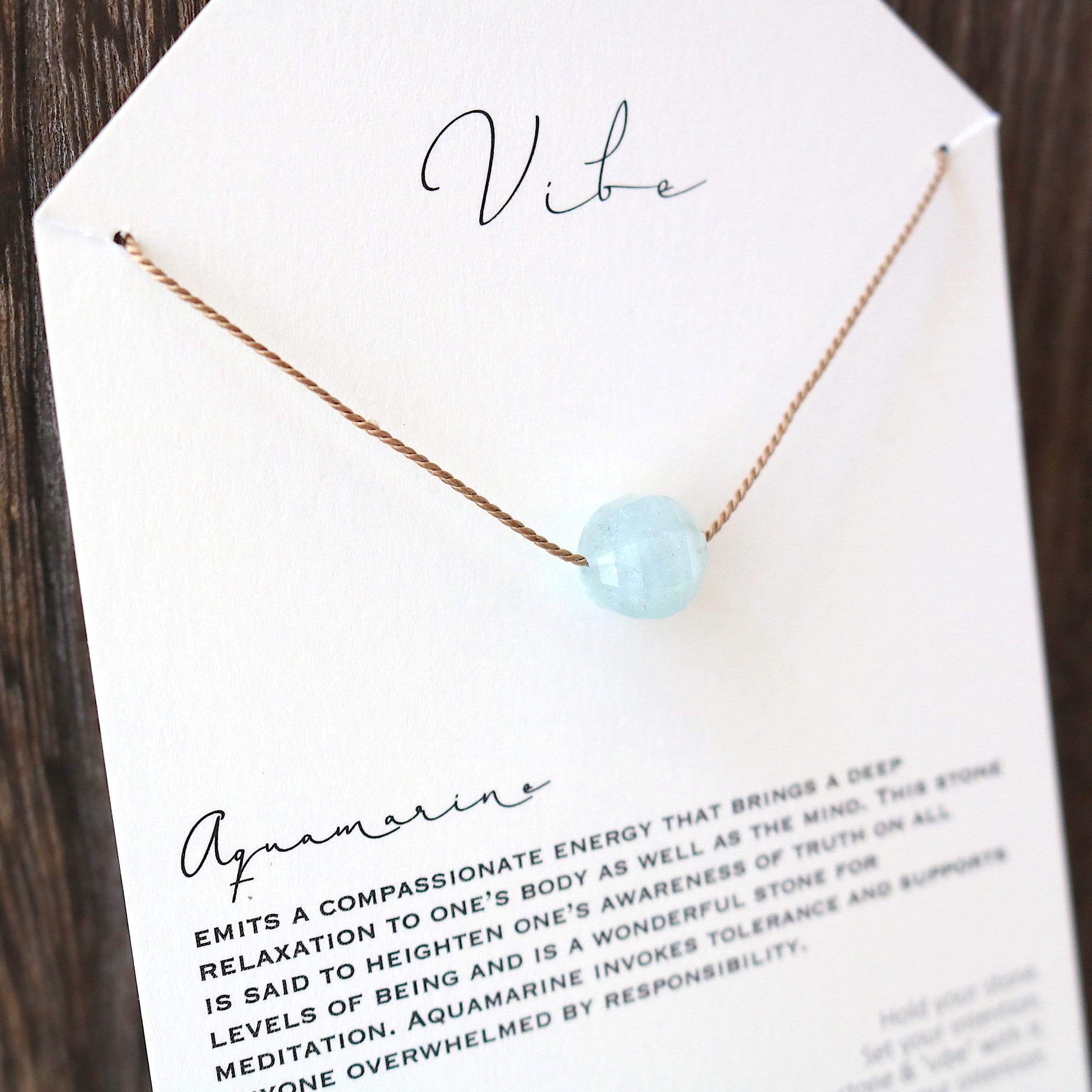 AQUAMARINE Vibe Necklace