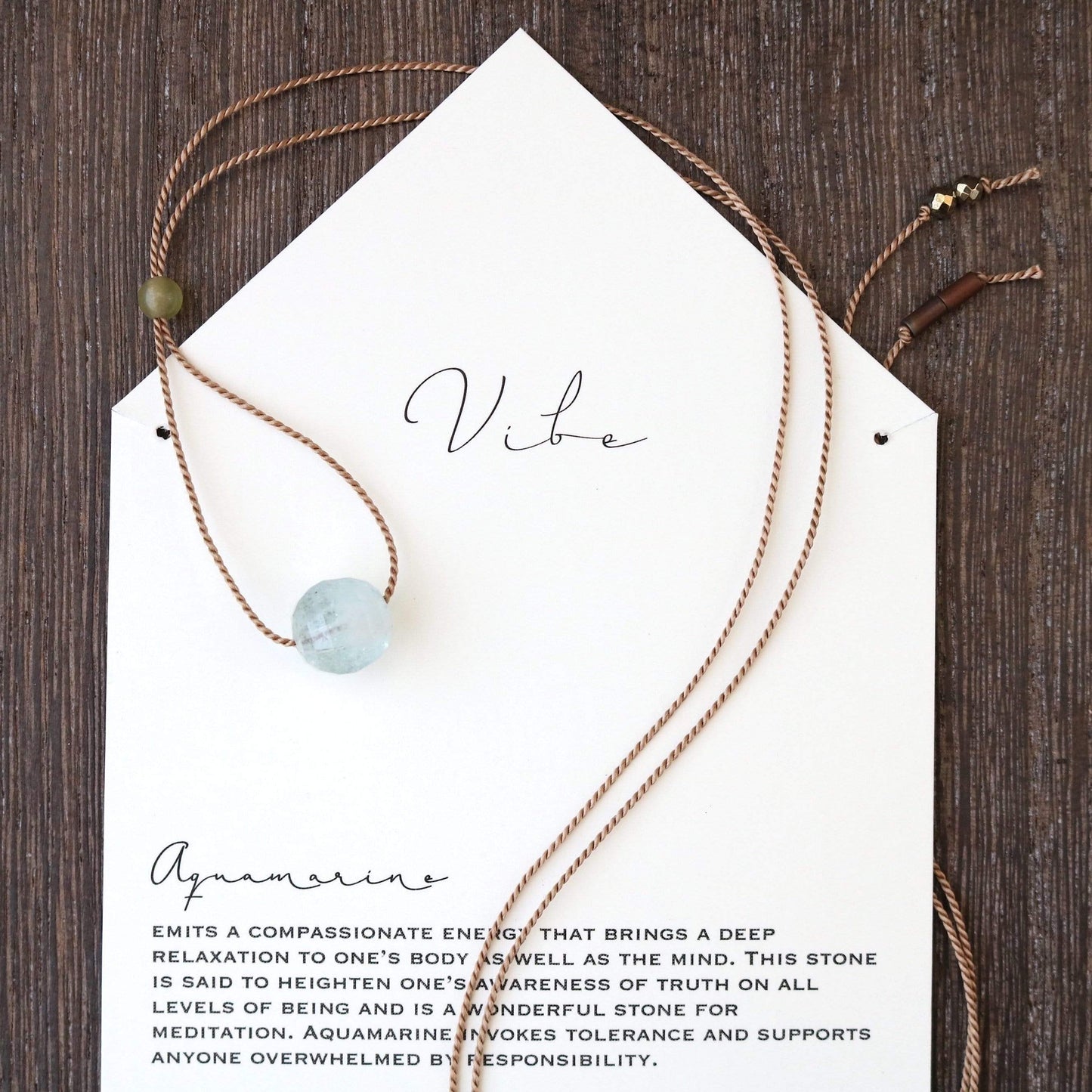 AQUAMARINE Vibe Necklace