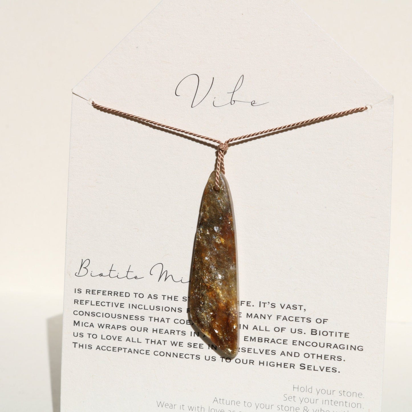 BIOTITE MICA | SPECIAL EDITION Vibe Necklaces