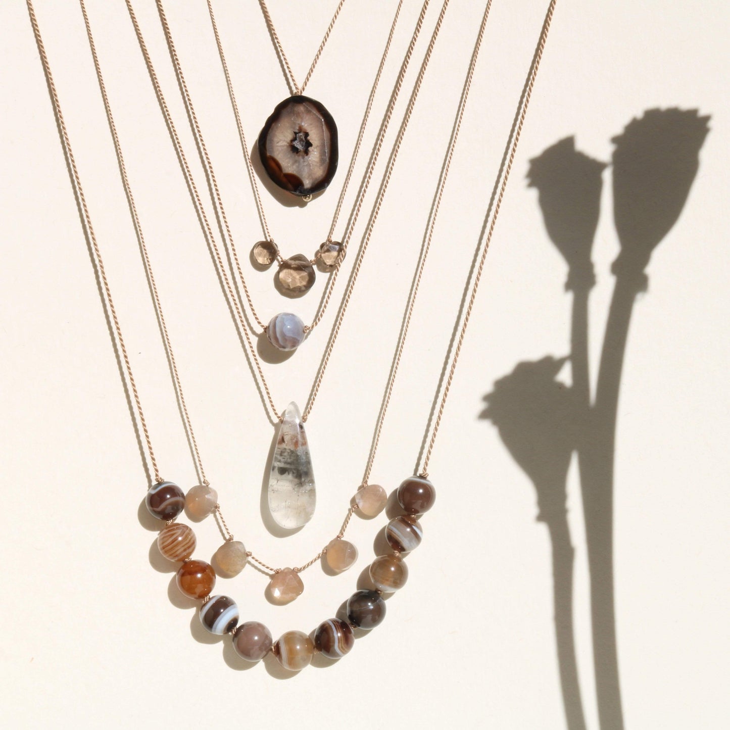 GOLDEN MOONSTONE Vibe Necklaces