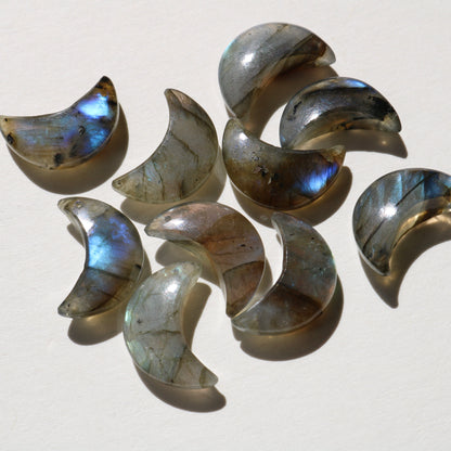 LABRADORITE MOON Vibe Necklaces