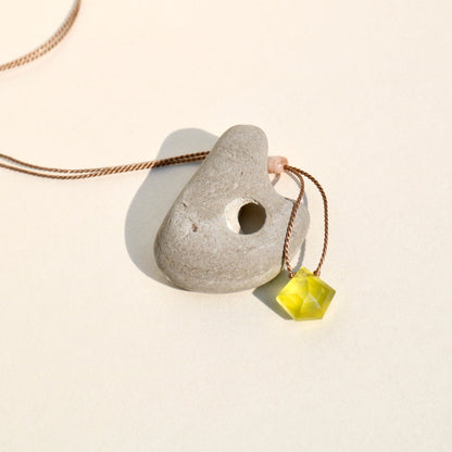 OLIVE QUARTZ Vibe Necklaces