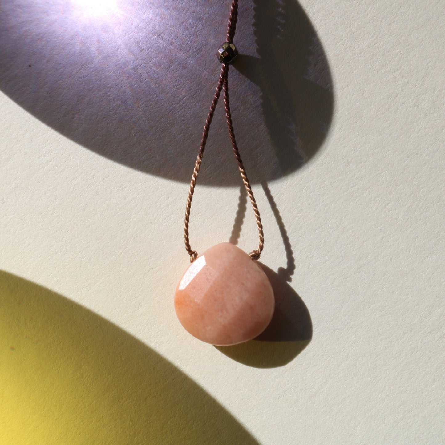 PEACH DOLOMITE Vibe Necklaces